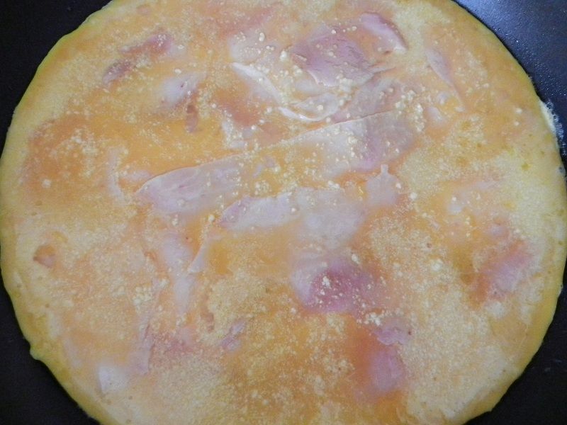 Frittata Prosciutto e Mozzarella Pentolefornelli